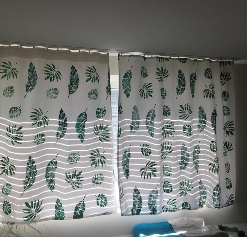 SUNVERSE Large Leaf Stencils for Painting on Walls Fern Palm Stencil Tropical Leaves Wall Stencils for Crafts Furniture Wood Fabrics - Image 5